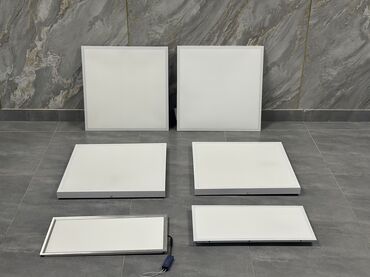 Spot lampalar: 60x60 ölçüdə Led panel Həm suvaq üstü, həm də asma tavan üçün led — 4