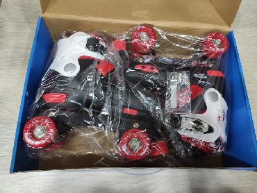 Roliklər: Keyfiyyətli 4 təkərli rolik. Razmerləri var. Metrolara və şəhərdaxili — 9