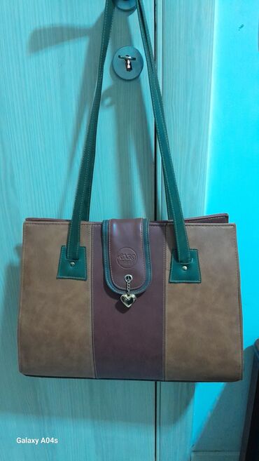 kozni ranac: Shoulder bag, Material: Leather