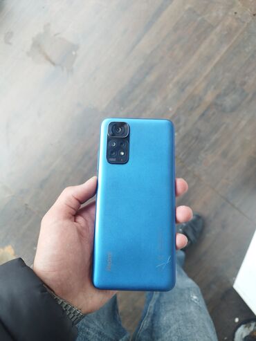 telefon fly fs502: Xiaomi Redmi Note 11S, 64 ГБ, цвет - Синий, 
 Кнопочный, Отпечаток пальца