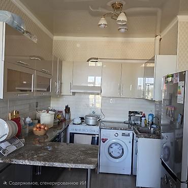 Продажа квартир: 2 комнаты, 65 м², Аламедин-1 мкр Элитка, 4 этаж, Евроремонт — 3
