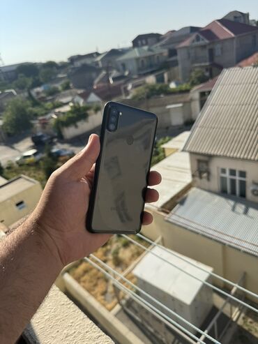 a10s ikinci el: Samsung Galaxy A11, 32 GB, rəng - Qara, Zəmanət, Barmaq izi, İki sim kartlı