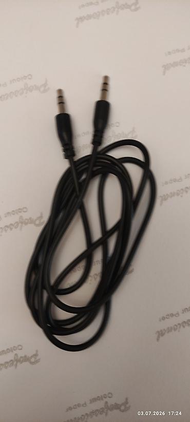 balaca plazma: 3.5 mm AUX audio kabelləri dəsti - Qoşulma: 3.5 mm stereo (TRS) kişi — 7