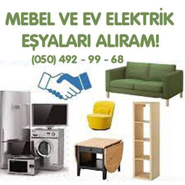 mebel alıram: Islenmis mebel aliram her nov yaxsi ve ya pis veziyyetinden ferqi