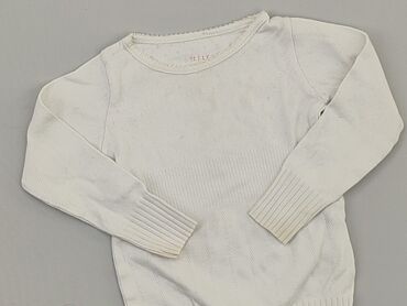 szary sweterek do sukienki: Sweterek, 1.5-2 lat, 86-92 cm, stan - Zadowalający