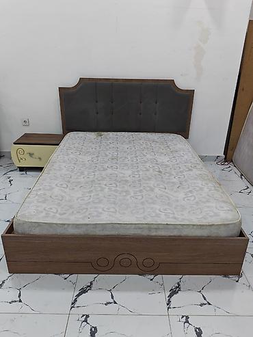 İşlənmiş, İkinəfərlik çarpayı, Matras ilə