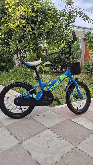 start: İşlənmiş İki təkərli Uşaq velosipedi Start, 16", sürətlərin sayı: 1, Pulsuz çatdırılma — 10