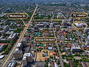 сдаю общежития: 90 м², 3 комнаты, Вефа ТЦ — 2