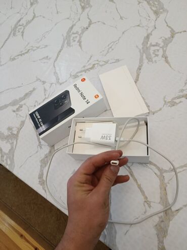 Redmi: Redmi Note 14, 128 GB, rəng - Mavi, Barmaq izi — 7