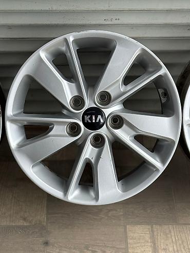Транспорт: Литые Диски R 16 Kia, Комплект, отверстий - 5, Б/у — 5