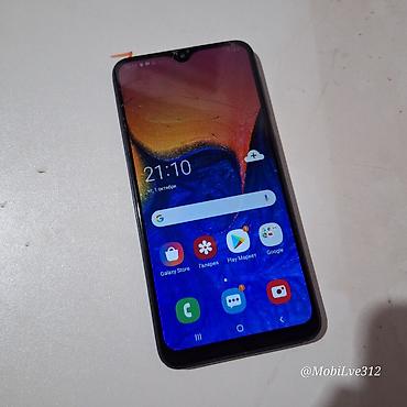 Смартфон Samsung Galaxy A10 (синий) - Экран 6.2" Infinity-V, IPS, HD+