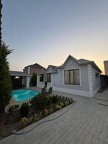 Həyət evləri və villaların satışı: Bağ evi kirayə verilir, Mərdəkan Mərdəkanda yerləşən isti, hovuzlu bağ — 2