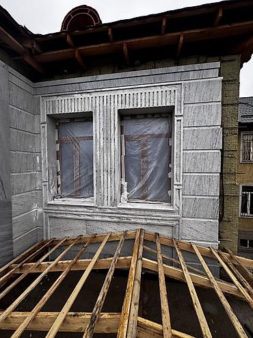 Фасадные гранитные плитки: Новый, Размер: 600 × 1200 мм, Серый, Установка, Гарантия, Бесплатный выезд — 7