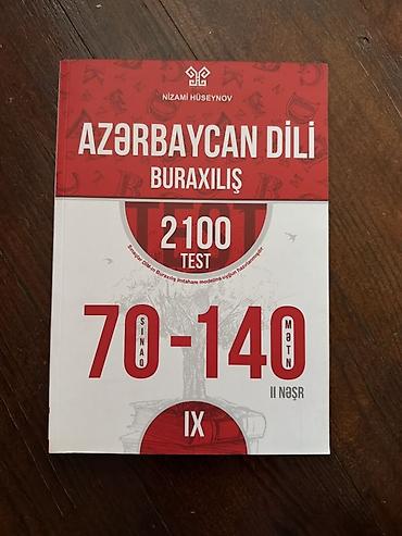Testlər: Təzə, heç istifadə olunmayıb (новая, не пользовалась) Məhsul — 1