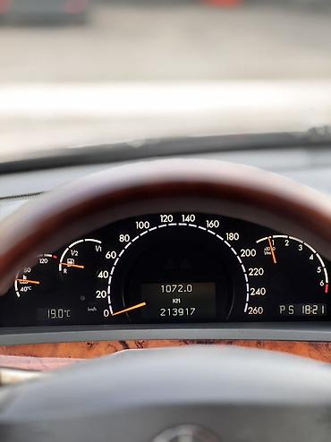 цэпи: Mercedes-Benz S-Class: 2003 г., 3.7 л, Автомат, Бензин, Седан — 8