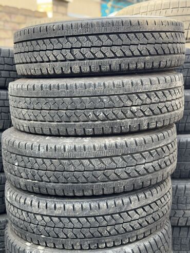 Диски: Шины 205 / 65 / R 16, Зима, Б/у, Комплект, Легковые, Япония, Bridgestone