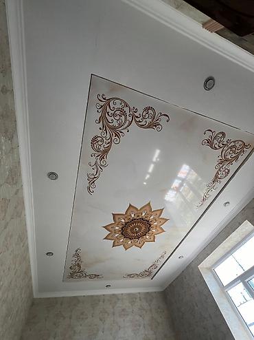 Натяжной потолок: Натяжные потолок под заказ любою фигура монтаж демонтаж замер — 3