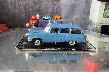 Avtomobil modelləri: Коллекционная модель VOLGA GAZ-22 blue 1962 DeAgostini Scale 1:43 — 2