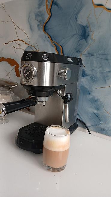 темпер для кофе: Рожковая кофемашина espresso с паровой трубкой - Тип — 1