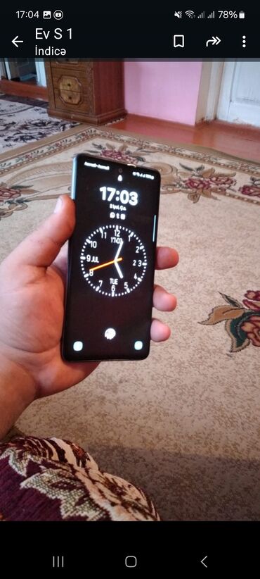 uşaq telefonu: Samsung Galaxy A52, 128 ГБ, цвет - Фиолетовый, Сенсорный, Отпечаток пальца, Две SIM карты