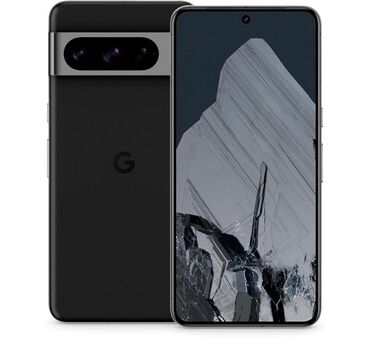 телефон г ош: Google Pixel 8 Pro, Б/у, 256 ГБ, цвет - Черный, 2 SIM