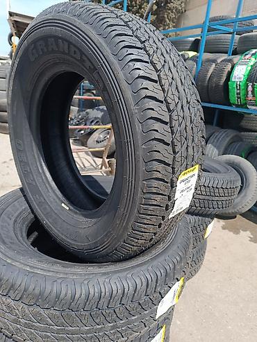 diski 15: Dunlop Grandtrek AT20 avtomobil təkəri. - Ölçü: 26.565 R17 - — 7