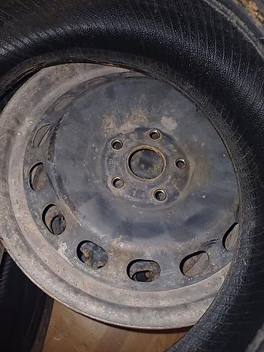 r16 audi: Колеса в сборе 205 / 60 / R 16, Лето, Б/у, Комплект, Легковые, Железные, отверстий - 5 — 1