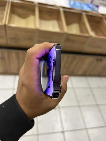 Apple iPhone: IPhone 14 Pro, Б/у, 256 ГБ, Deep Purple, 86 % — 5