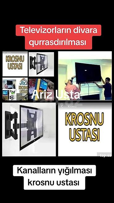 sputnik antena: Krosnu ustası kanalların yığılması televizorların divara — 1