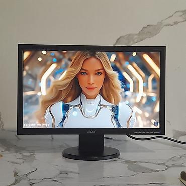 Мониторы: Монитор, Acer, Б/у, LCD, 18" - 19" — 10