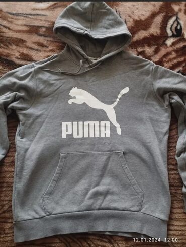 куплю бу одежды: Puma original на флисе размер М