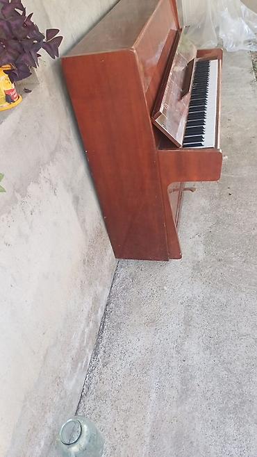 ucuz sintizator: Upright pianino – “Vyatka” markalı - Korpus: qəhvəyi cilalı ağac — 3