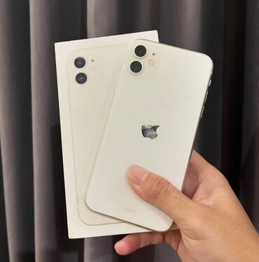 Фото и видеокамеры: IPhone 11, 64 ГБ, Белый, Гарантия, Беспроводная зарядка, Face ID
