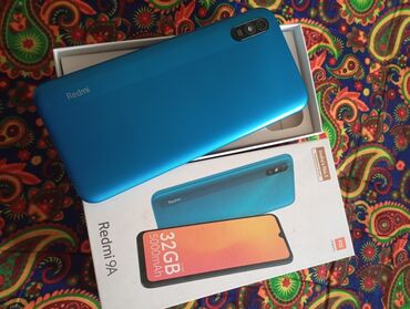 росо м 3: Xiaomi, Redmi 9A, Б/у, 32 ГБ, цвет - Зеленый, 1 SIM, 2 SIM