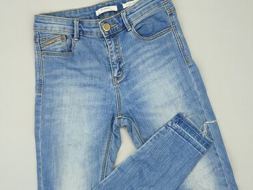 straight jeans damskie: Stradivarius, XS, стан - Хороший