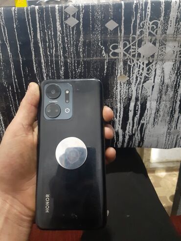 Honor: Honor X7a, 128 GB, rəng - Qara, Barmaq izi, İki sim kartlı, Face ID