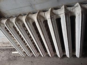 temiz su: Döküm radiator (mərkəzi isitmə üçün) - Material: tökmə dəmir - Bölmə — 1