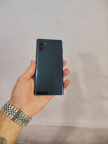 Samsung: Samsung Note 10, 256 GB, rəng - Qara, Barmaq izi, Face ID