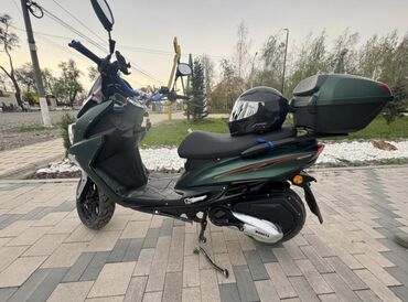 скутер 100 кубов: Макси скутер 180 куб. см, Бензин, Б/у