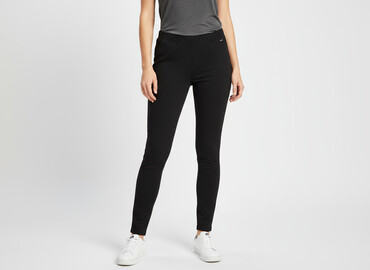 legginsy wyszczuplające plus size: MAX, Лосини розмір S