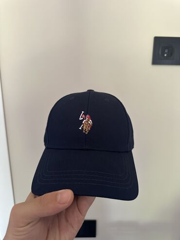 Головные уборы: Мужской головной убор, Us Polo Assn, Новый, цвет - Синий, Самовывоз