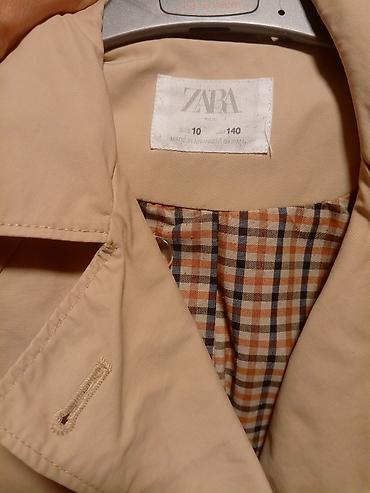 mekteb geyimi: ZARA uşaq trençkotu ela vəziyyətdə kapuşonlu - Brend: ZARA Kids - — 3