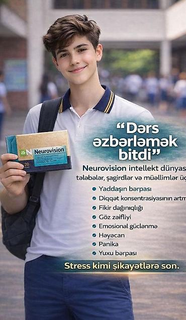 kişi geyimi: Neurovision – tələbələr, şagirdlər və müəllimlər üçün intellekt — 1