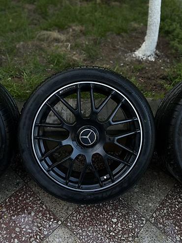 disk: Mercedes-Benz üçün 4 ədəd orijinal tərzli AMG dizaynlı disk və şin — 4