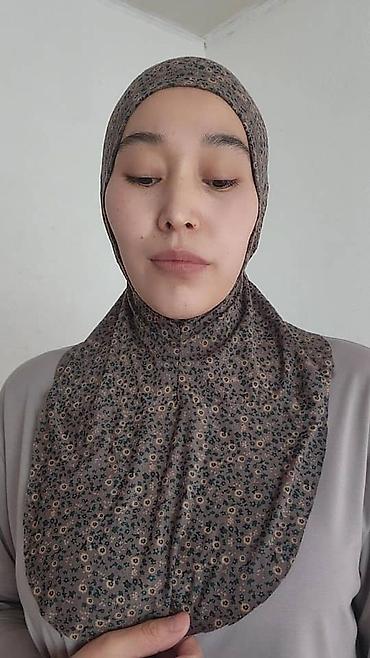 Другие головные уборы: Хиджаб-амир (готовый, быстрого надевания) - Модель: цельнокроеная — 11