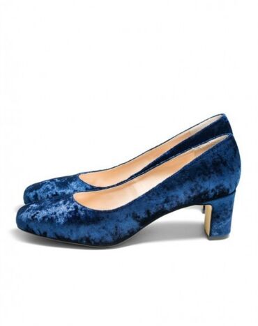 классические туфли: Туфли 35, цвет - Голубой