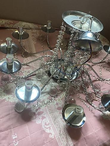 uzərlik qabı: Çılçıraq, 10 və daha çox lampa, Metal — 1