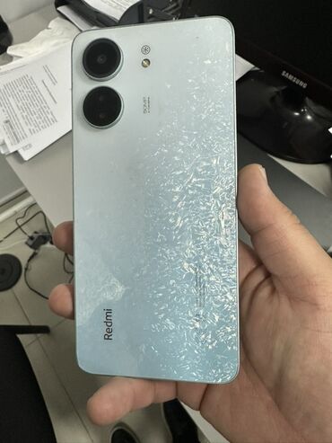 задний: Redmi, Redmi 13C, 256 ГБ, түсү - Көк