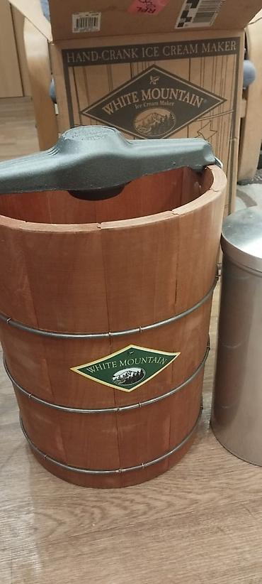 mountain: Мороженица White Mountain Ice Cream Maker, США, в упаковке — 8