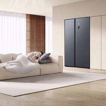 Холодильники: Холодильник Xiaomi, Новый, Side-By-Side (двухдверный), No frost — 5